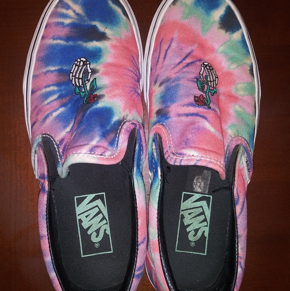 Tye dye Vans